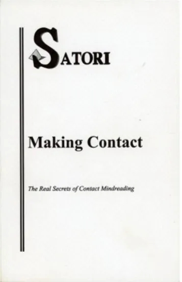 Making Contact by Satori